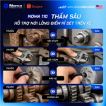 Hướng dẫn sử dụng Noma 110 tẩy rỉ sét trên các điểm khác nhau
