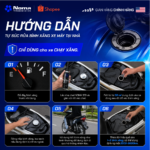 Hướng dẫn sử dụng Noma 120 cho xe máy tại nhà