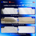 NOMA 686 chống UV ngăn lão hóa ghế da - giữ màu tươi sáng đều màu, chân năng nóng làm khô nứt da