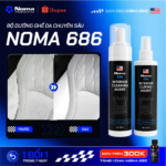 NOMA 686 - Bộ vệ sinh và dưỡng ghế da ô tô chuyên sâu 2 bước