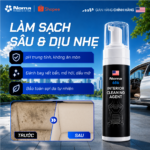 NOMA 686 làm sạch sâu ghế da ô tô pH trung tính đánh bay vết bẩn dầu mỡ