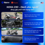 NOMA 230 - Xịt dưỡng & Đánh Bóng Nhựa Nhám