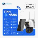 Tính năng camera 4G năng lượng mặt trời DA2.4