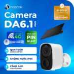 camera 4G ngoài trời pin năng lượng mặt trời — Camera 4G ngoài trời pin năng lượng mặt trời DA6.1 DOSCOM