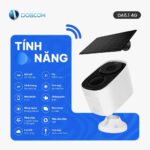 Tính năng camera 4G DA6.1 - kết nối 4G, pin 5000mAh, 2K, IP67
