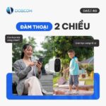 Đàm thoại 2 chiều camera DA6.1 qua điện thoại