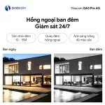 Hồng ngoại ban đêm camera 3 mắt 4G DA3 Pro