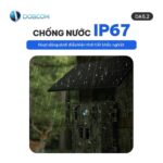 Camera DA6.2 chống nước IP67 hoạt động dưới mưa