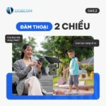 Đàm thoại 2 chiều camera DA6.2 giao tiếp qua ứng dụng