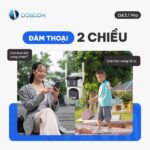 Đàm thoại 2 chiều camera wifi Doscom DA3.1 Pro