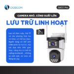 Lưu trữ camera wifi lên đám mây thẻ TF 256GB