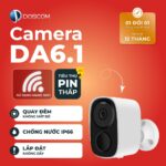 camera wifi pin năng lượng mặt trời — Camera wifi pin năng lượng mặt trời DA6.1 từ Doscom