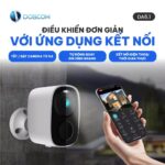 Tắt/bật camera, quay đêm và kết nối điện thoại thời gian thực DA6.1