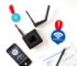 Máy dò camera ẩn chuyên dụng Doscom D1 cùng các công cụ kiểm tra khác: ứng dụng phát hiện WiFi, biểu mẫu kiểm tra an ninh, thể hiện 4 phương pháp phòng chống toàn diện.