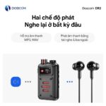 Hai cách phát âm thanh và hỗ trợ định dạng MP3 WAV trên DR2