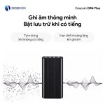 Công nghệ ghi âm thông minh với bật lưu trữ khi có tiếng, hạn chế khoảng lặng khi ghi âm