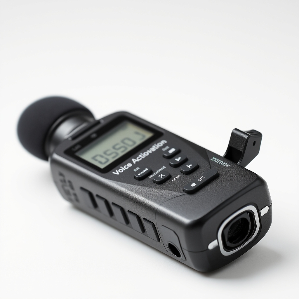 Máy ghi âm tự động Doscom DR1 — thiết bị chuyên dụng với tính năng Voice Activation và micro nhạy cảm