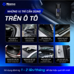 Các vị trí sử dụng NOMA 130 trên ô tô