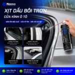Ứng dụng NOMA 130 cho các gioăng cửa kính ô tô