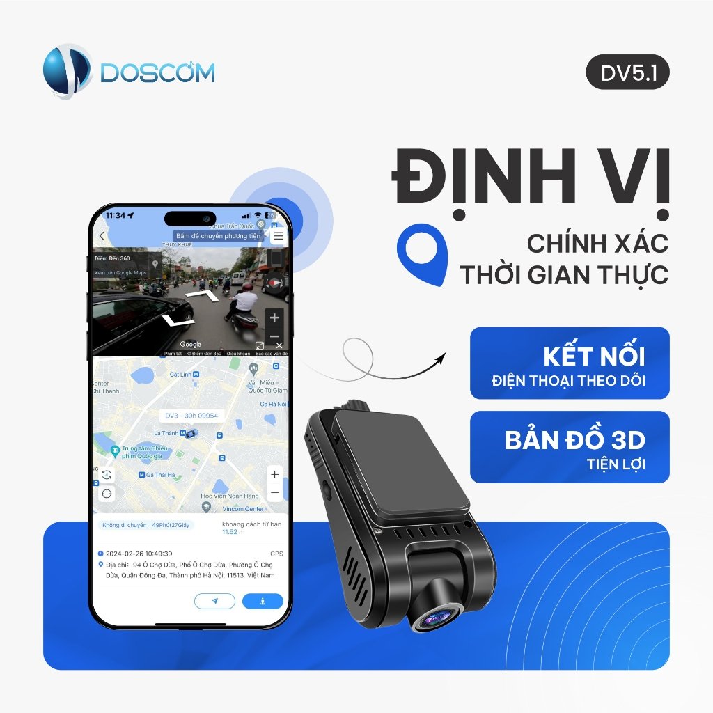 Định vị chính xác thời gian thực và bản đồ 3D tiên lợi