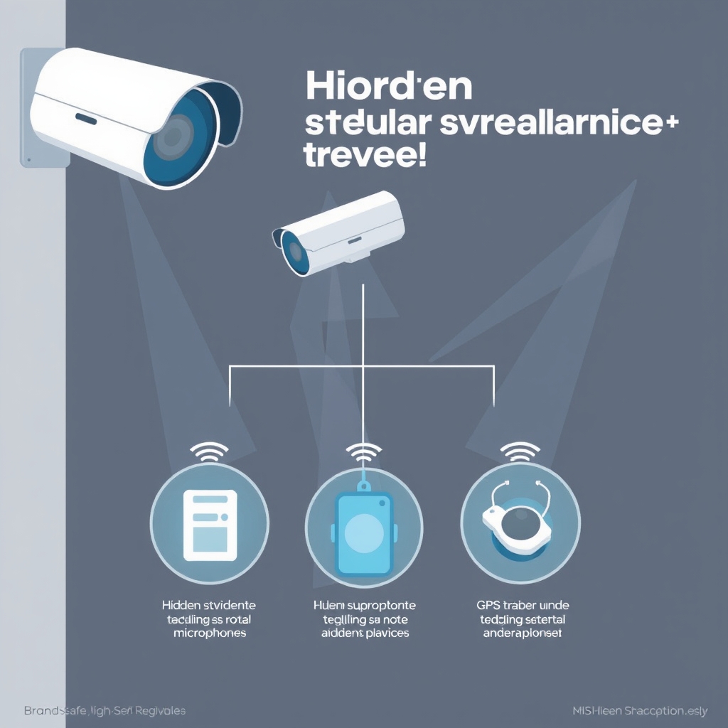 Các loại thiết bị giám sát ẩn như camera mini, microphone, định vị GPS và cách máy dò camera ẩn phát hiện chúng