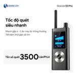 Máy dò D3 Pro tần số quét 3500 lần mỗi phút