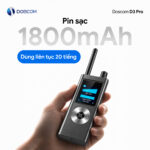 Máy dò D3 Pro pin sạc 1800mAh dùng liên tục 20 tiếng