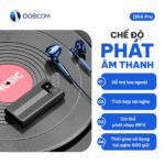 Máy Ghi Âm Chuyên Nghiệp Siêu Lọc Âm Doscom DR4 Pro Pin 500 Giờ