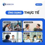 Ứng dụng máy ghi âm DR4 Pro phòng họp trao đổi phỏng vấn lớp học
