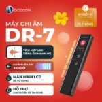 máy ghi âm nhỏ gọn — Máy ghi âm nhỏ gọn DR7 Pro với tích hợp lọc tiếng ồn mạnh mẽ