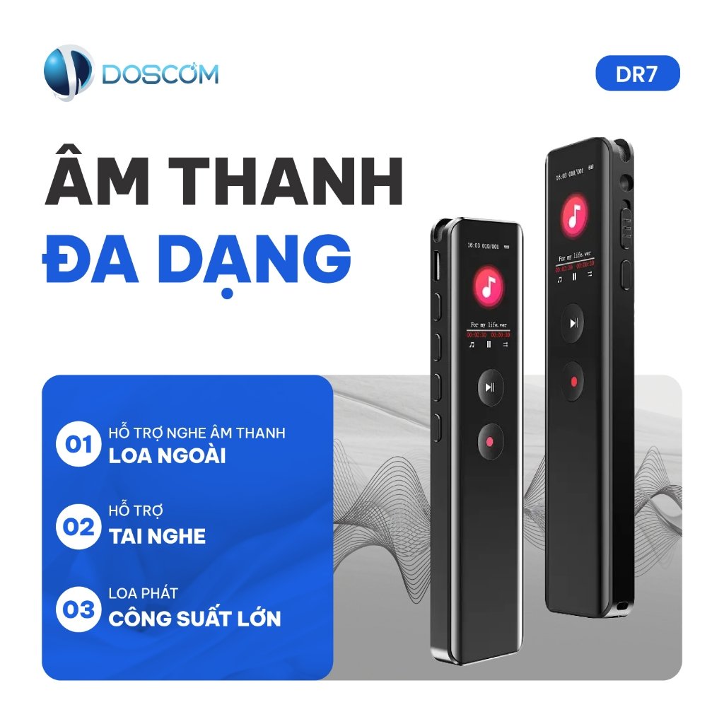 Âm thanh đa dạng từ loa ngoài, tai nghe và công suất âm thanh lớn