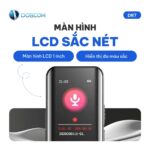 Màn hình LCD 1 inch sắc nét với hiển thị đa màu sắc