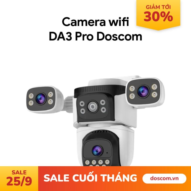 CAMERA DA3 PRO – CAMERA 3 MẮT 3 KHUNG HÌNH,