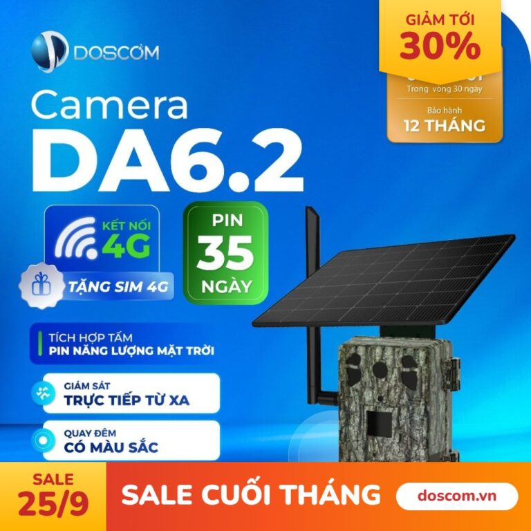 Camera năng lượng mặt trời DA6.2
