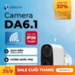 Camera wifi tích hợp pin năng lượng mặt trời Da6.1