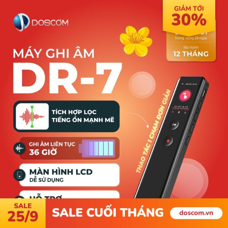 Máy ghi âm DR7 Pro