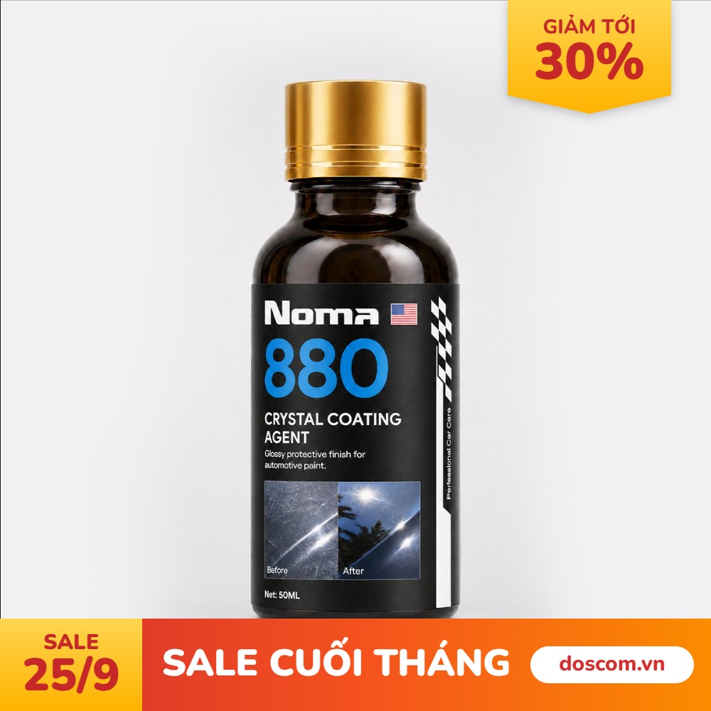 NOMA 880 - Dung dịch phủ tinh thể làm mới sơn xe - Xoá xước