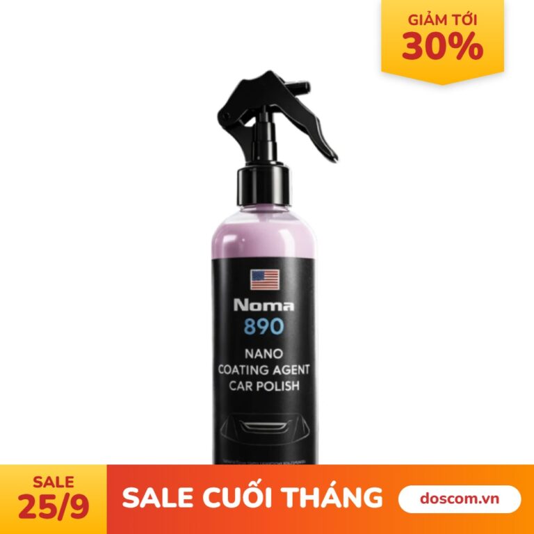 NOMA 890 - Dung dịch xịt phủ bóng, làm mới sơn xe