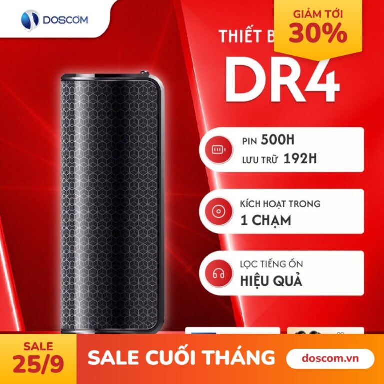 Thiết bị ghi âm DOSCOM DR4