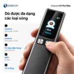 Máy dò camera ẩn D1 Pro Max Doscom phát hiện đa dạng tín hiệu