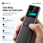 Máy dò camera ẩn D2 Pro với 4 chế độ: RF, Từ trường, Hồng ngoại, Đèn độ
