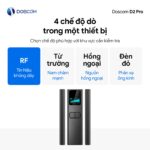 Máy dò camera ẩn D2 Pro với 4 chế độ: RF, Từ trường, Hồng ngoại, Đèn độ