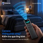 Máy dò camera ẩn D2 Pro phát hiện camera không dây qua ống kính hồng ngoại