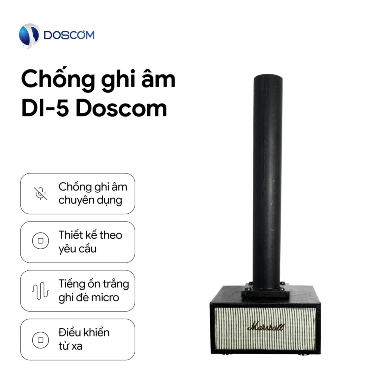Thiết bị chống ghi âm dạng loa Di5 Doscom
