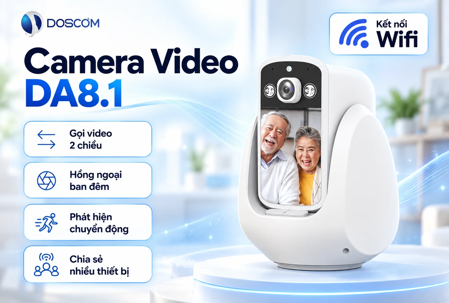 Camera video DA8.1 Doscom