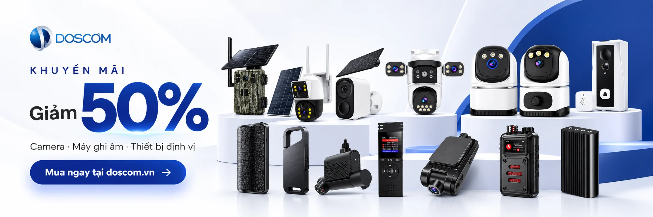 Khuyến mãi DOSCOM giảm đến 50%