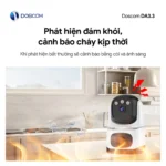 Camera DA3.3 cảnh báo cháy bằng còi và ánh sáng