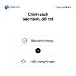 Chính sách bảo hành camera DA3.3