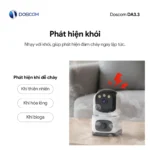 Camera DA3.3 phát hiện khói và khí dễ cháy