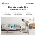 Camera DA3.3 cảm biến PIR phát hiện chuyển động